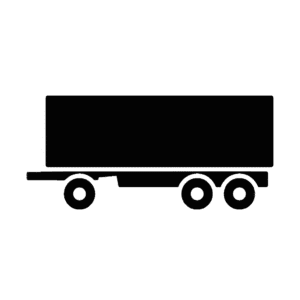 Endast utvändig trailertvättt inkl. rangering